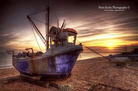 Hythe – Fishing Boat – Sunset – #2 – Peter Kesby Photography