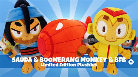 Bloons TD 6 - BFB, Boomerang and Sauda Plushies - Available Now! - Steam News