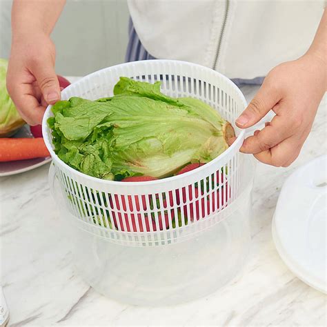 Honana HN-SP1 Easy Spin Salad Spinner Vegetable And Fruit Dryer ...