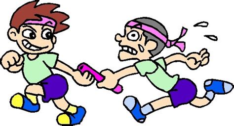 relay races - Clip Art Library