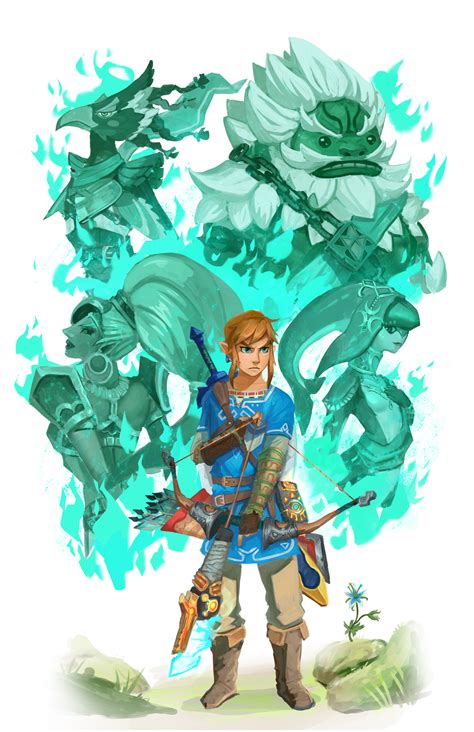 Zelda BoTW - Champions' Gifts by GabeRamos on DeviantArt