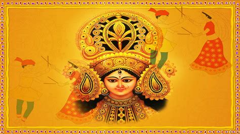 Happy Navratri Maa Ambe Maa Durgaa Wallpapers HD Download Free 1080p Colorfullhdwallpapers ...