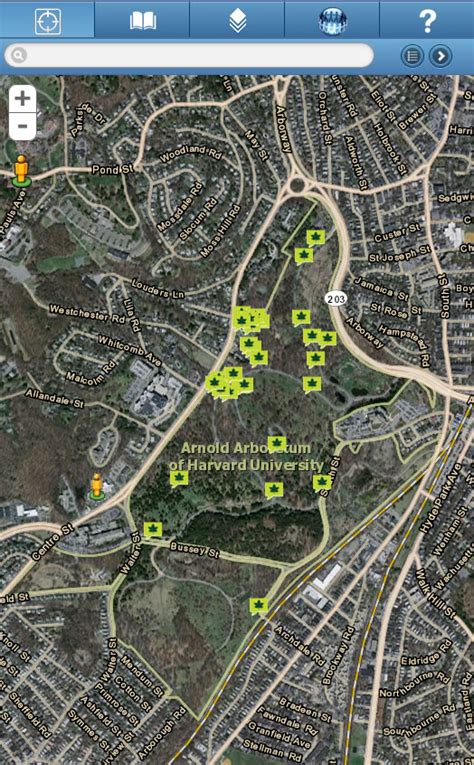 Arnold Arboretum Uses Mobile Mapping to Increase Access to Botanical Collections| ArcNews