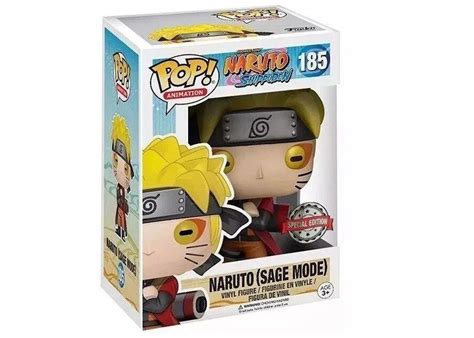 Funko Pop! Animation Naruto Shippuden Naruto (Sage Mode) Special Edition Figure #185 - FW16