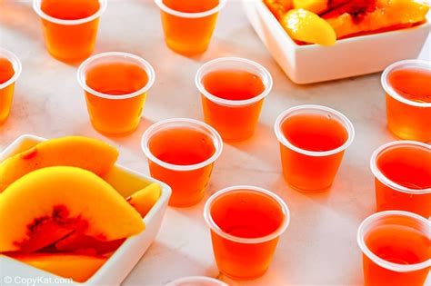 Peach Jello Shots - CopyKat Recipes