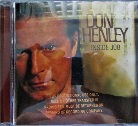 Don Henley Inside job (Vinyl Records, LP, CD) on CDandLP