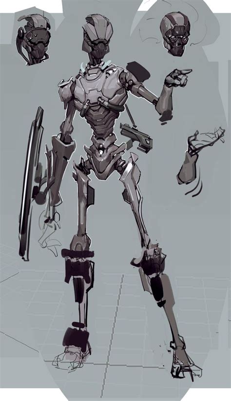 Robots 1 5 by Kartozhechka on DeviantArt | Robots drawing, Robot ...