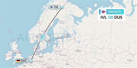 EW9275 Flight Status Eurowings: Ivalo to Dusseldorf (EWG9275)