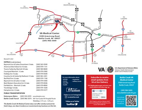 Campus Map | VA Battle Creek Health Care | Veterans Affairs