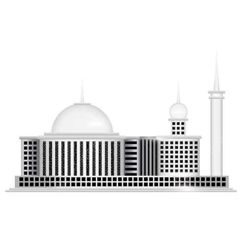 Istiqlal Mosque Jakarta PNG, Vector, PSD, and Clipart With Transparent Background for Free ...