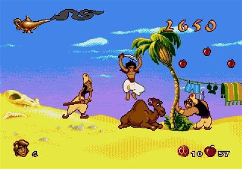 Disneys aladdin sega cheats carpet ride - makeshell