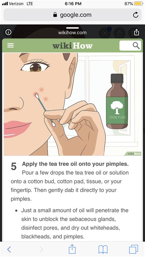 How to Use Tea Tree Oil for Acne: 12 Steps (with Pictures) | Tea tree oil for acne, Tea tree oil ...