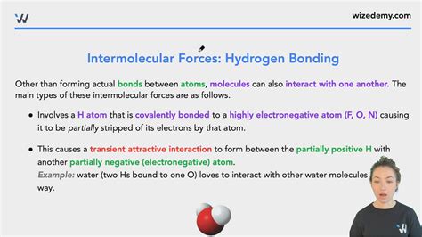 Hydrogen Bonding Examples