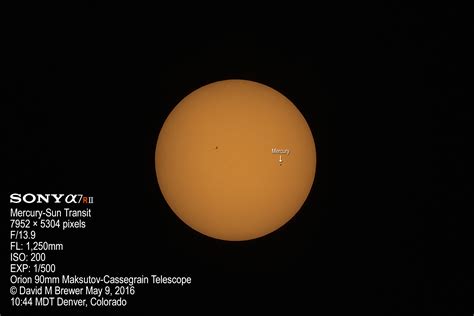 Mercury transit 5-09-2016 - Astronomy Magazine - Interactive Star ...