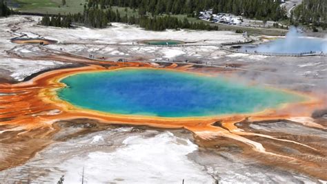 Grand Prismatic Spring (HD) - YouTube