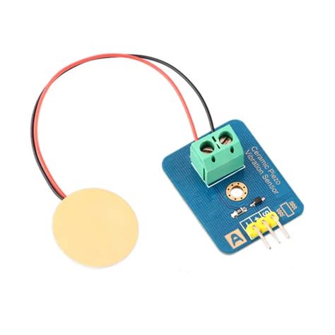 Simulation Piezoelectricity Ceramic Vibration Sensor Ceramic Piezo ...