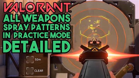 Valorant: All Spray Patterns Detailed (Valorant Gameplay) - YouTube