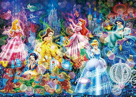 DIY 5D Diamond Painting Kits,Full Drill Disney Princess Crystal ...