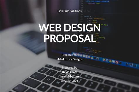 Website Proposal Template Free Download