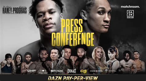 Devin Haney Vs Regis Prograis Undercard Press Conference (Ebanie ...