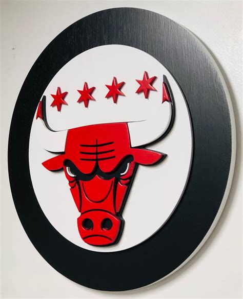 Chicago Bulls Wooden Sign - Etsy