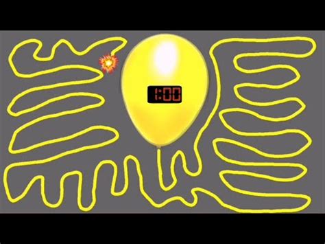 1 Minute Timer Bomb Balloon - YouTube