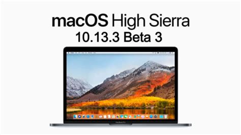 Macos High Sierra 10.13 3 Dmg - brownstone