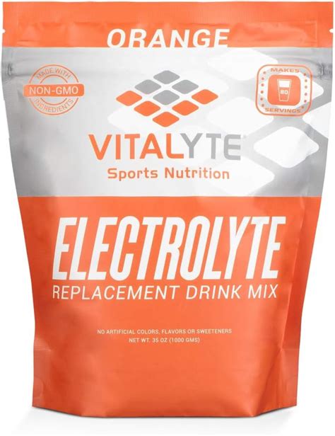 Vitalyte Electrolyte Powder Sports Drink Mix, 25 Single Serving Packets ...