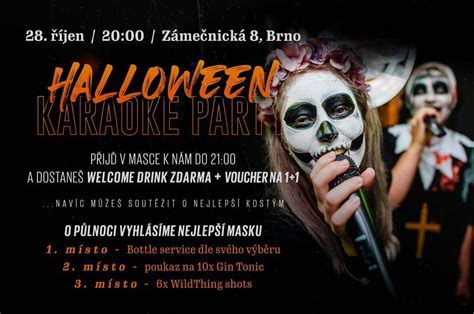 Halloween Karaoke Party ve WildThing Brno! ?? | WILD THING Brno | October 28 to October 29