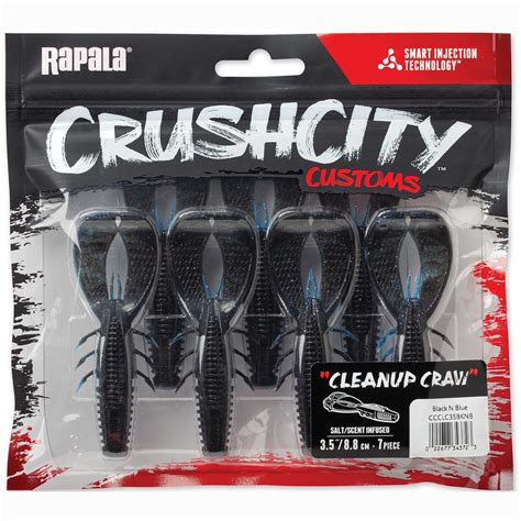 Rapala CrushCity Cleanup Craw | FishUSA