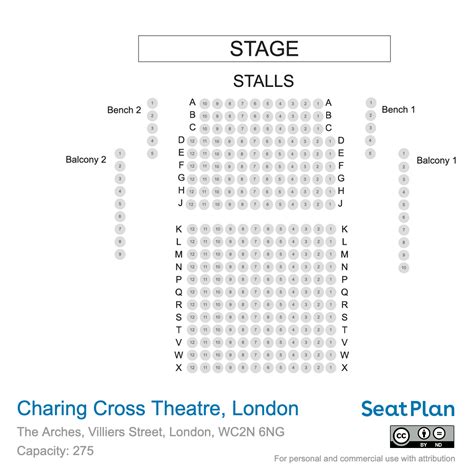 St George Theatre Seating Plan | Elcho Table