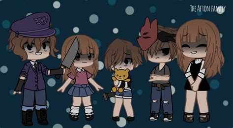 The Afton family | Gacha-Life Amino