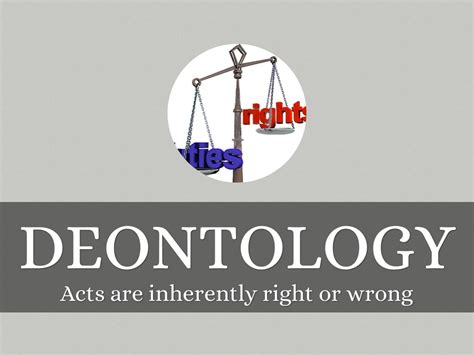 Deontology Examples In Business : What is deontological theory? - Quora ...