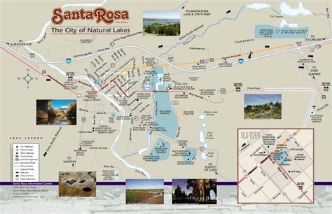 Maps of Santa Rosa Blue Hole