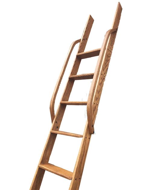 Handrails for Library or Loft Ladder Metal or Wood - Etsy | Loft ladder, Wood ladder, Library ladder