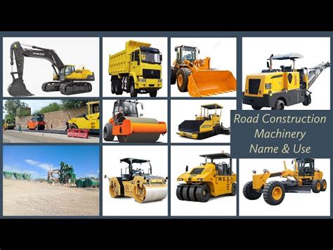 Construction Equipment Names