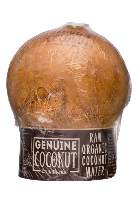 Raw Organic Coconut Water | Genuine Coconut | BevNET.com Product Review + Ordering | BevNET.com