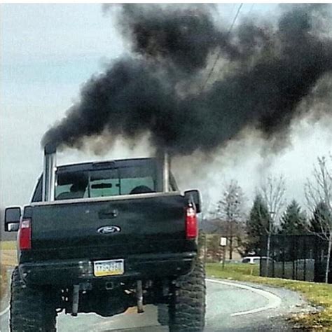 Ford f250 diesel blowing black smoke