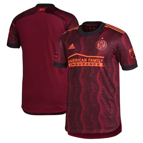 Men's Atlanta United FC adidas Maroon 2021 Unity Authentic Jersey