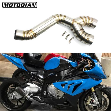 For BMW S1000RR S1000R HP4 2009 2018 Exhaust System 60 60.5mm Stainless ...