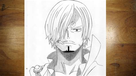 How To Draw Sanji | One Piece - Easy Step By Step Tutorial - YouTube