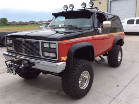 1989 chevy blazer custom paint 6" lift kit runs and drives great show for sale: photos ...