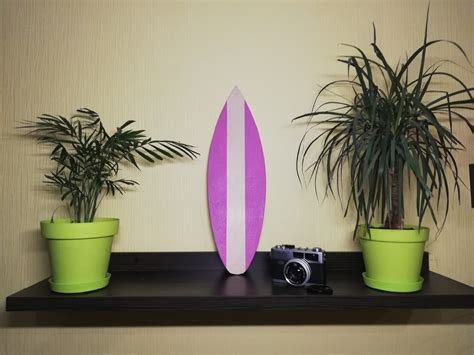 Wooden Mini Surfboard - Etsy