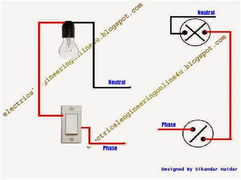 do it by self with wiring diagram: How to wire bulb by one way switch