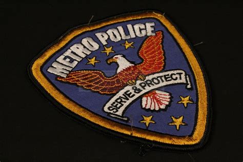 The Prop Gallery | Metro Police costume patch