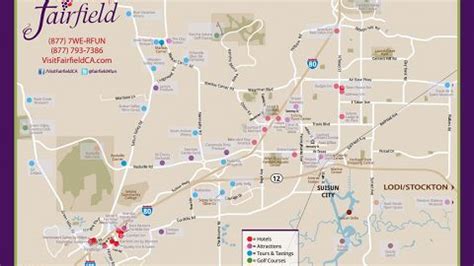 Fairfield CA Map | Our Downtown Fairfield CA Interactive Map