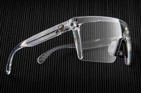 Lazer Face z87 Clear Safety Glasses | Heat Wave Visual