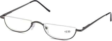 Amazon.co.uk: half moon reading glasses