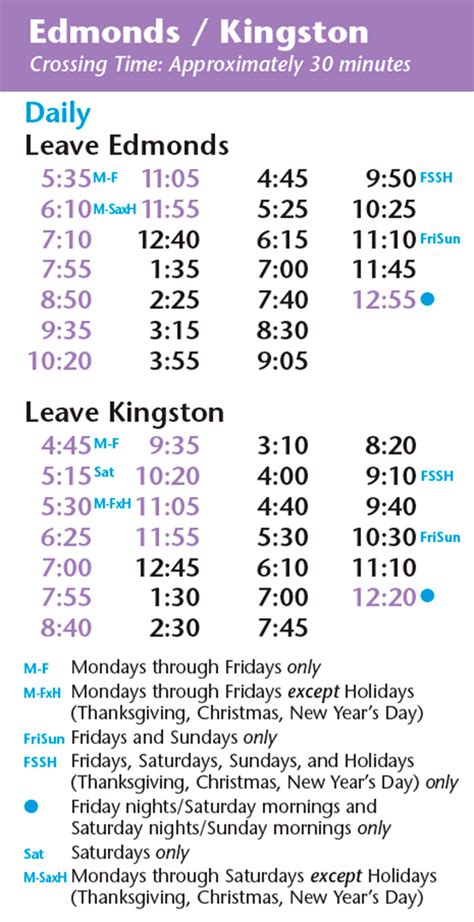 Changes coming to Edmonds-Kingston ferry schedule | Kitsap Daily News