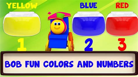 Bob The Train | Colors Names | Bob Fun Series | Kids Learning Videos | Learn Colors With Bob ...